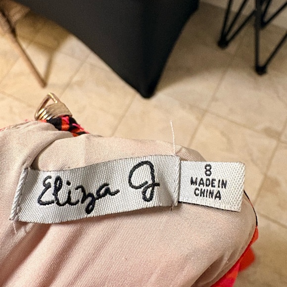 Eliza J Colorful Patterned Dress - Picture 5 of 5